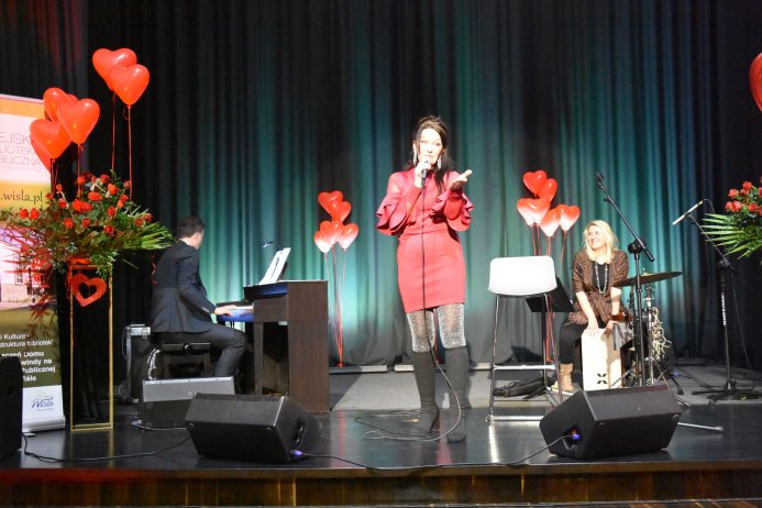 Ewa Uryga z zespołem